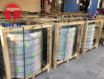 Goede prijs. De Roestvrij staalbuis van ASTM A249 304 316 laste Gerolde Warmtewisselaarbuis online