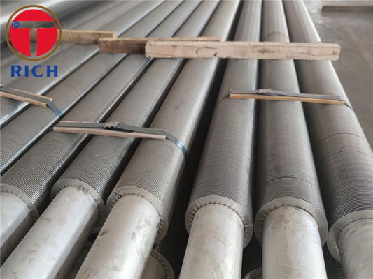 Goede prijs. Hoge Frequentie Gelast Aluminium 2mm Spiraalvormige Finned Buis online