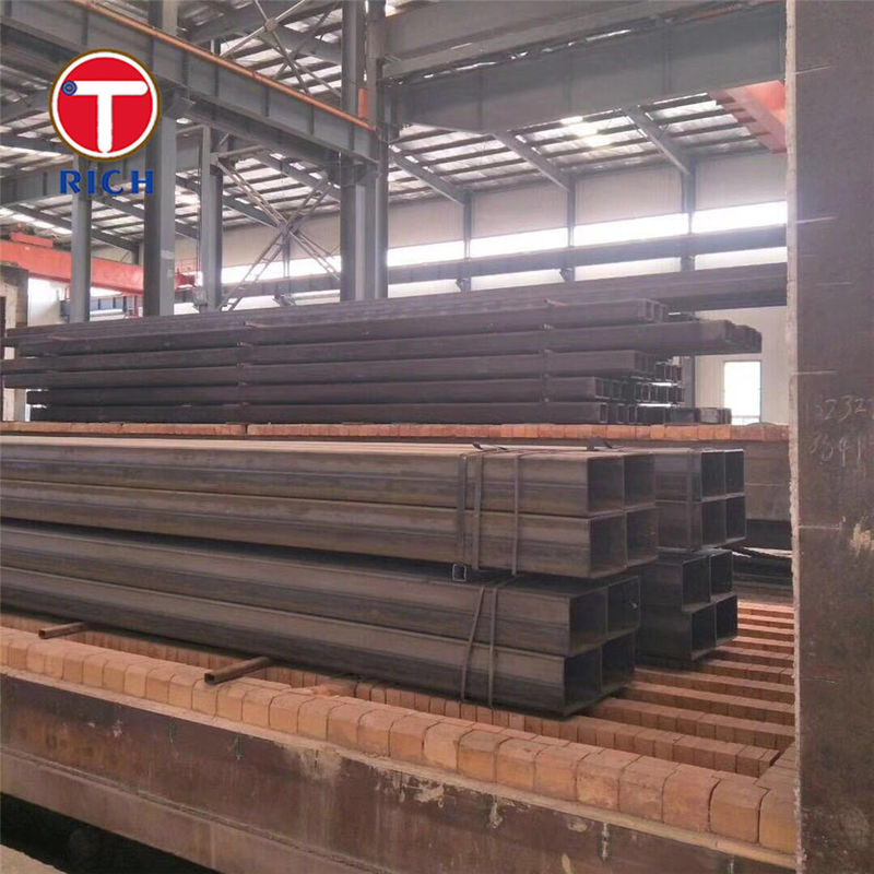 ASTM A500 Graad A gegalvaniseerde gelaste stalen buis gelaste zwarte vierkant holle buis Voor de bouw