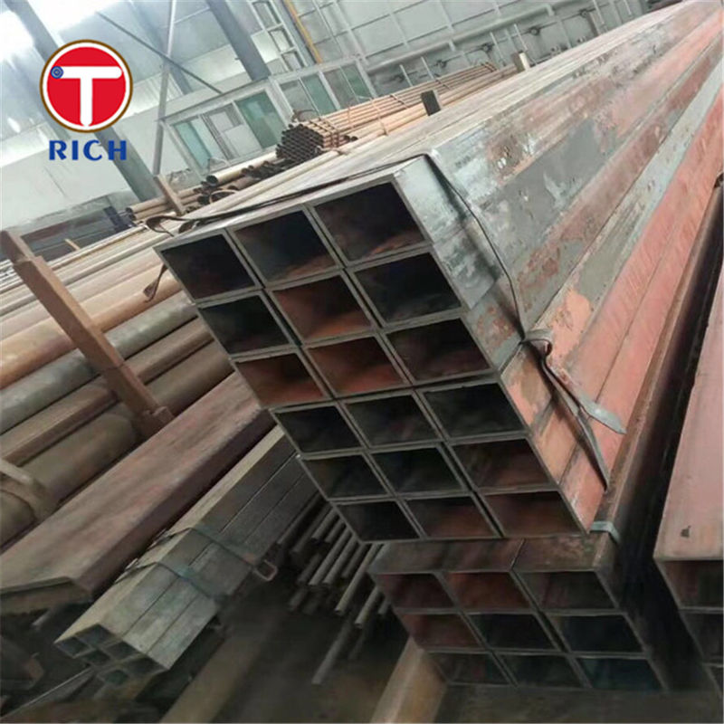 ASTM A500 Graad A gegalvaniseerde gelaste stalen buis gelaste zwarte vierkant holle buis Voor de bouw