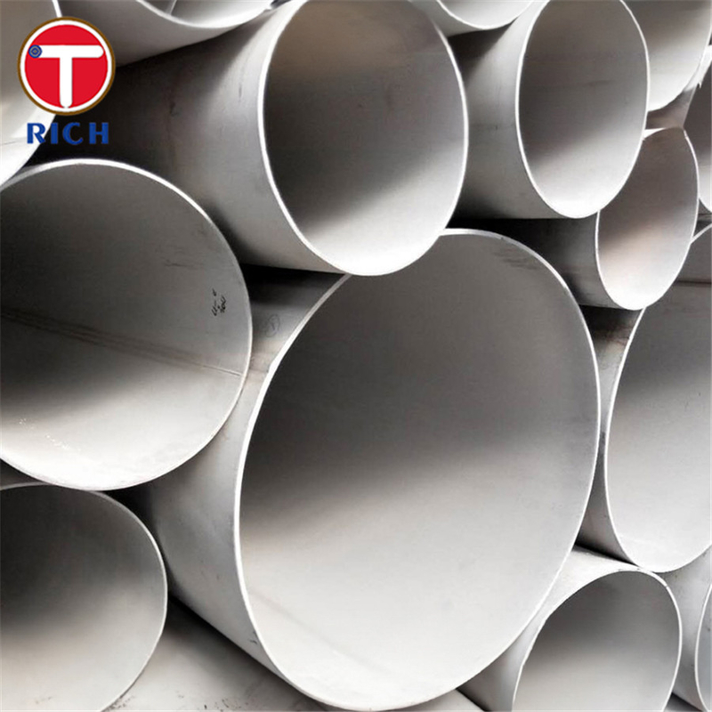 ASTM A409 TP201 Laswerk van ruwe vlekkeloos staal met een grote diameter voor corrosieve of hoge temperatuur