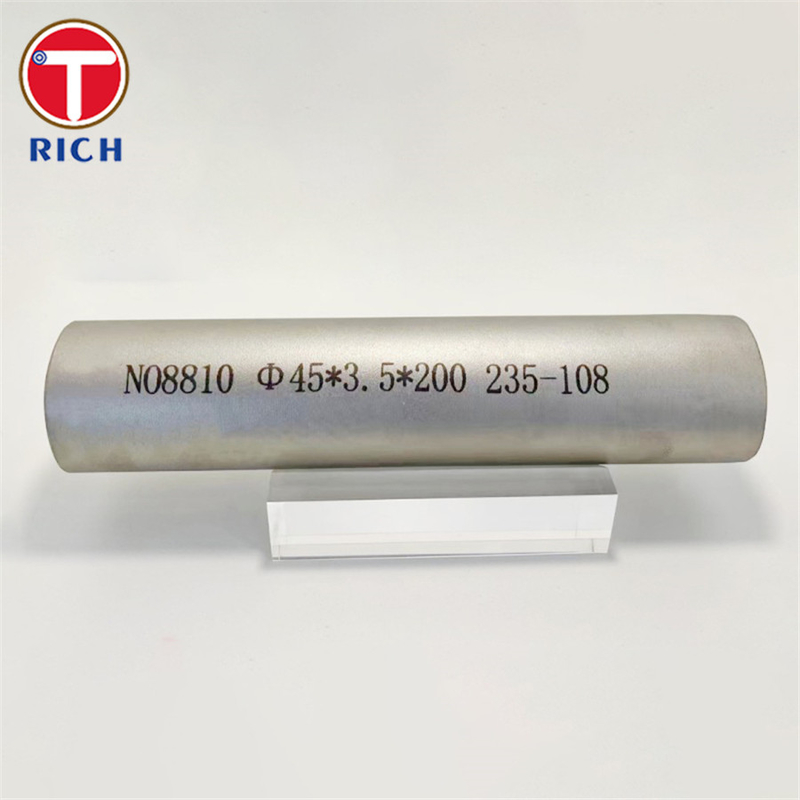 GB/T 30059 N08800 Naadloze corrosiebestendige buisjes van Incoloy-legering voor warmtewisselaars