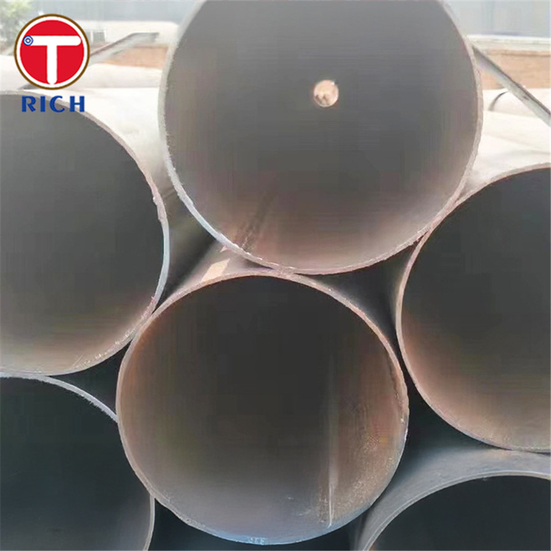 ASTM A252 Gr 2 Gespannen stalen buis Grote diameter rechte naad Gespannen stalen buis voor de structuur