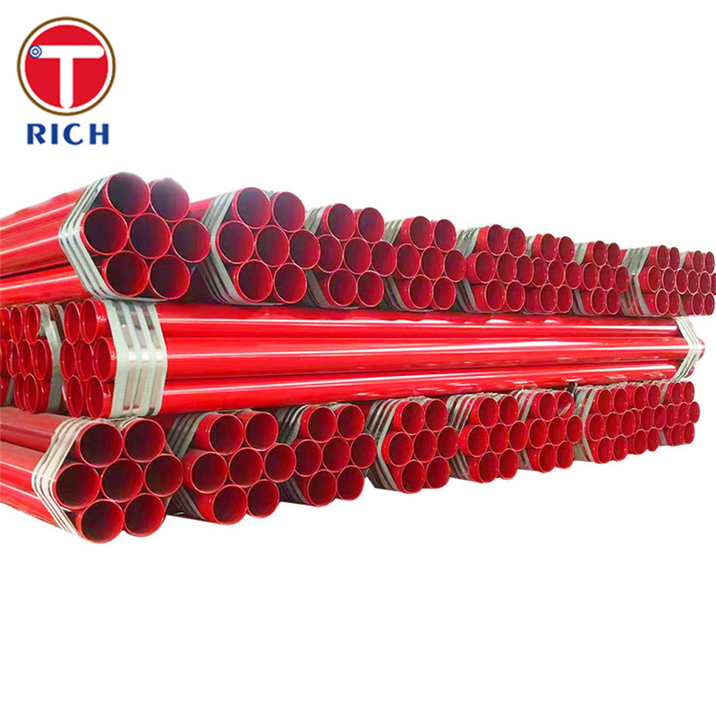 ASTM A978 Plastic Coated Steel Pipe Pre-coated Polyethyleen Gelaagd Composite Rib Gelast Steel Pipe