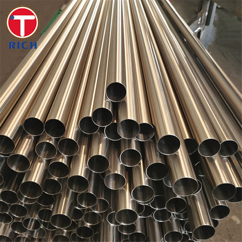 ASTM B751 UNS N06600 Inconel 600 Nickel Alloy Gesolde buis voor algemene doeleinden
