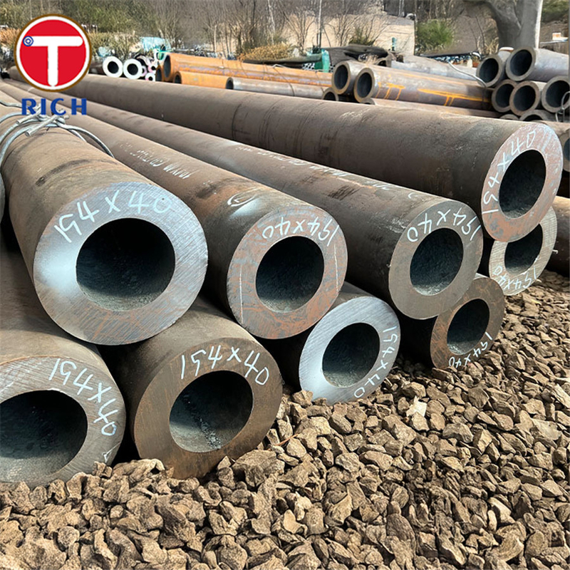 12Cr9Mo Grote diameter naadloos buis legering Structurele naadloos stalen buis voor vloeistof service