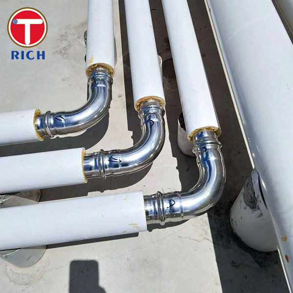 ASTM A213 PVC-gecoate stalen buizen naadloze austenitische roestvrijstalen buizen voor isolatie