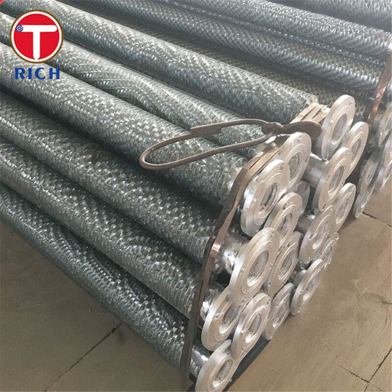 Alloy Steel Spiral Wound Finned Tube with L Foot for High Efficiency Heat Exchanger