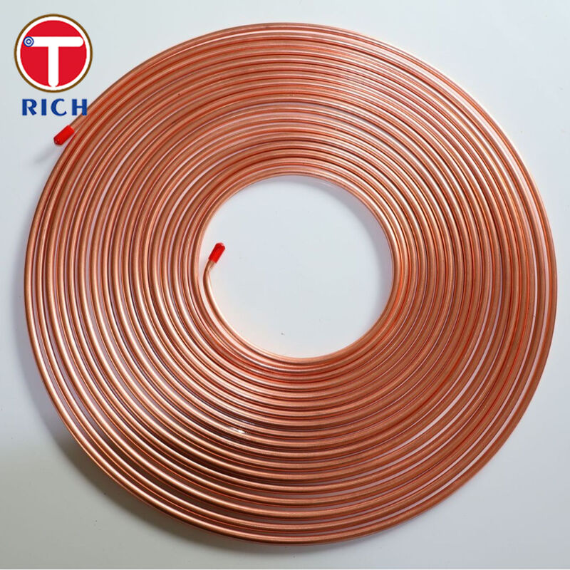 Bundy-buis met dubbele wand, laagkoolstofstaalbuis, bekleed met koper, voor automobielgebruik