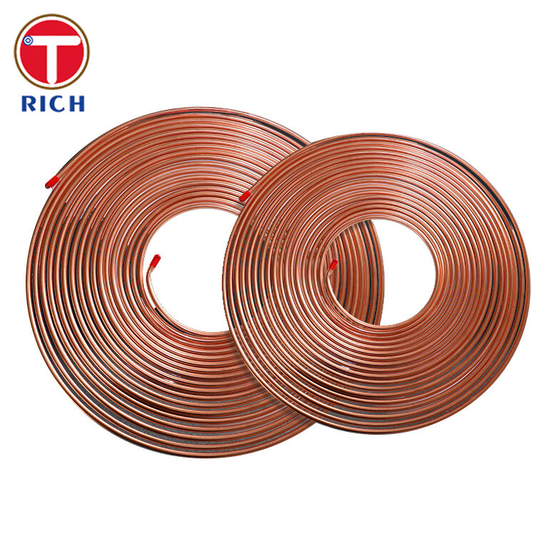 Bundy-buis met dubbele wand, laagkoolstofstaalbuis, bekleed met koper, voor automobielgebruik