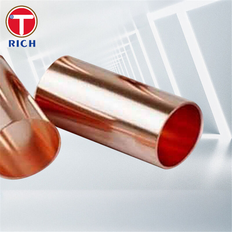 ASTM B75 C12200 Cold Drawn Seamless Copper Alloy Tube for Steam Tracing Applications