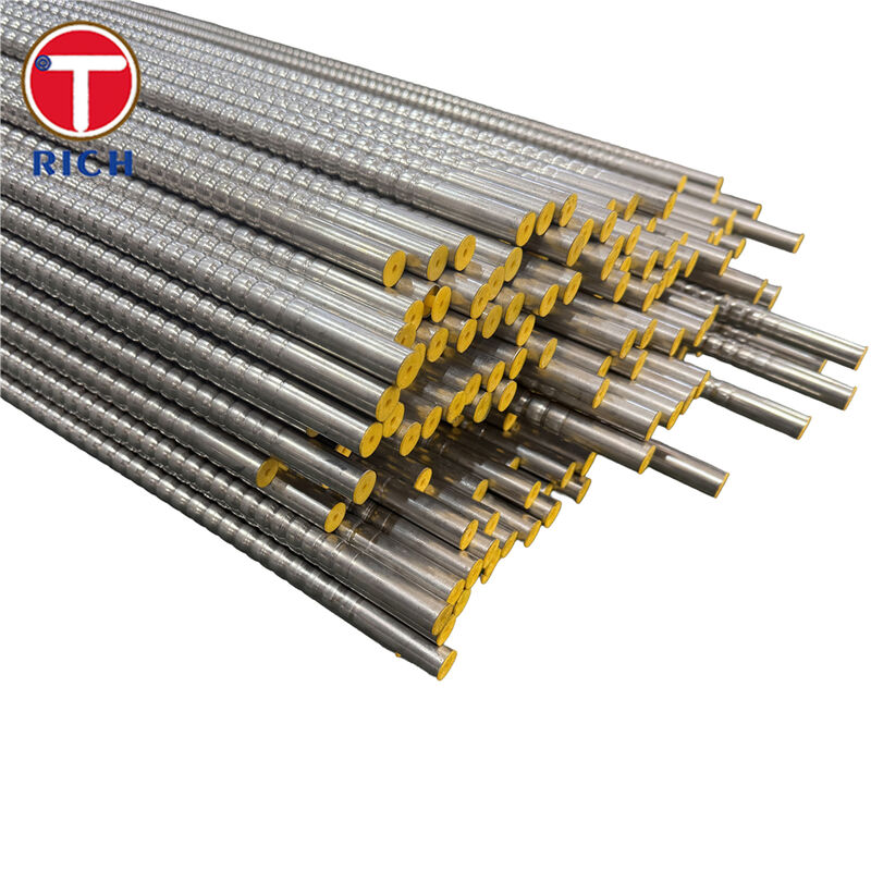 Roestvrijstalen gegolfde buis stijve golfbuis voor gas met warmtewisselaar kwaliteit en corrosiebestendigheid