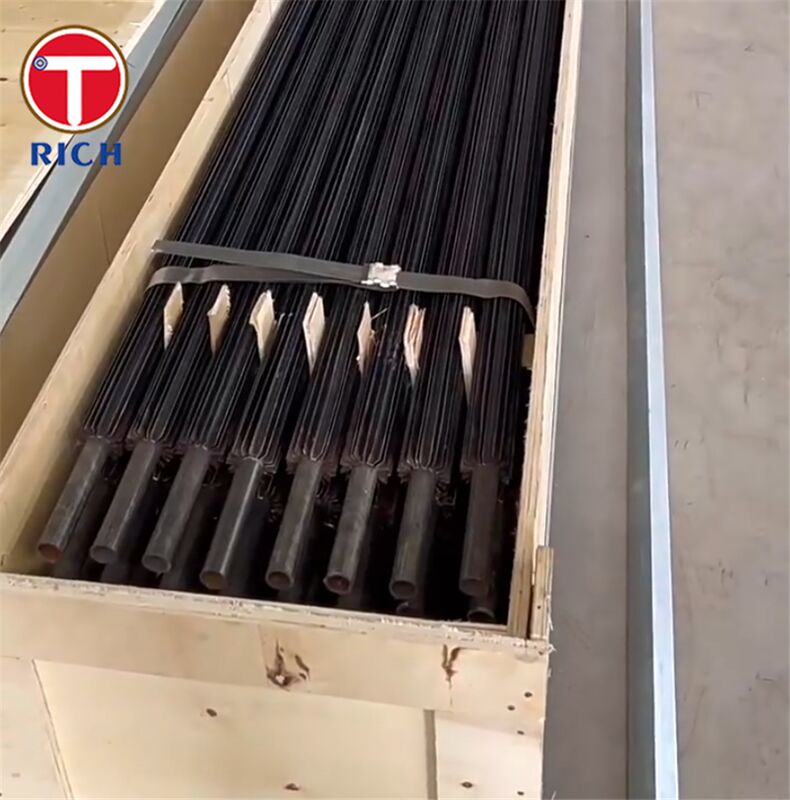 Corrosiebestendige gelaste longitudinale vinnenbuizen met een hoge temperatuurtolerantie voor een verbeterde warmteoverdracht in oliewarmtewisselaars