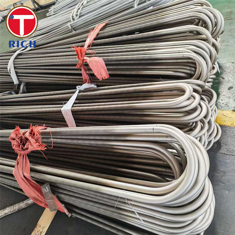 ASTM A179 Koudgetrokken Naadloze Lage Koolstofstalen U-bochtbuis voor Warmtewisselaars