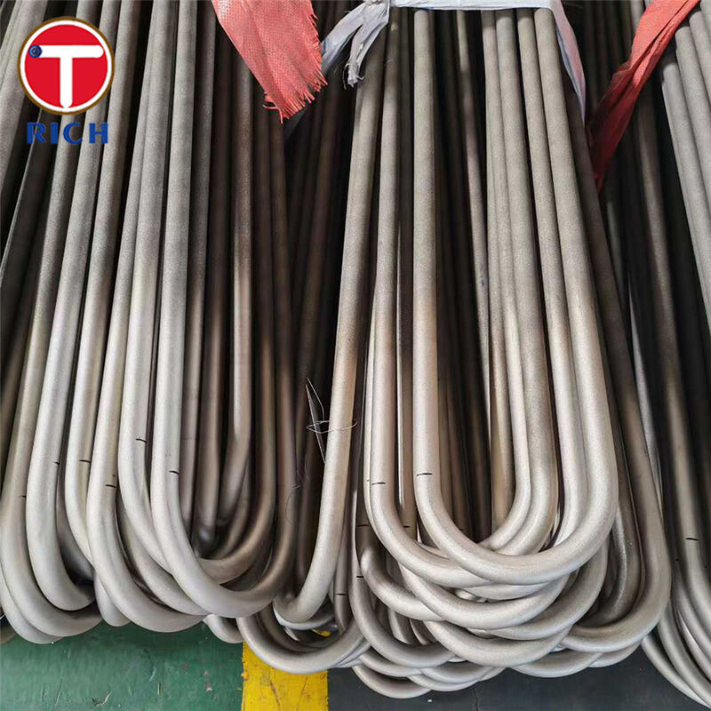 ASTM A179 Koudgetrokken Naadloze Lage Koolstofstalen U-bochtbuis voor Warmtewisselaars