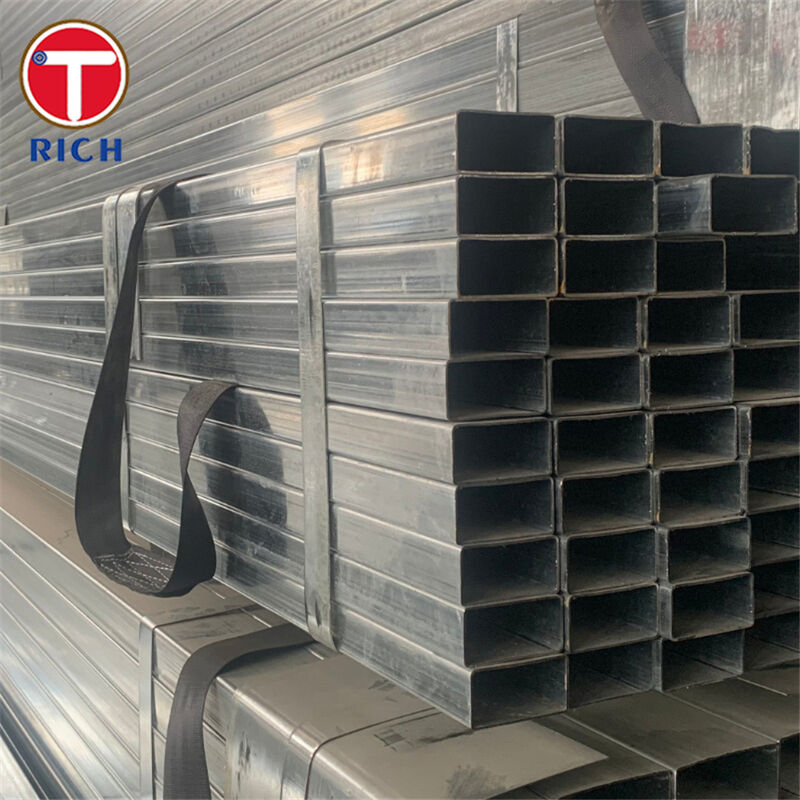 Q235 Gesolde vierkantbuis van koolstofstaal voor architectonische toepassingen met opties voor koud getrokken en warmgewalst