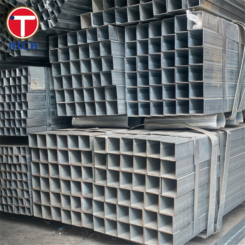 Q235 Gesolde vierkantbuis van koolstofstaal voor architectonische toepassingen met opties voor koud getrokken en warmgewalst
