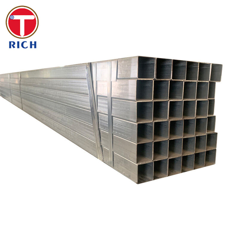 Q235 Gesolde vierkantbuis van koolstofstaal voor architectonische toepassingen met opties voor koud getrokken en warmgewalst
