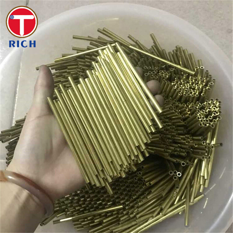 BFe10-1-1 naadloos koperen-nikkelcondensatorbuis met corrosiebestendigheid en duurzaamheid in zeewater voor efficiënte warmteoverdracht