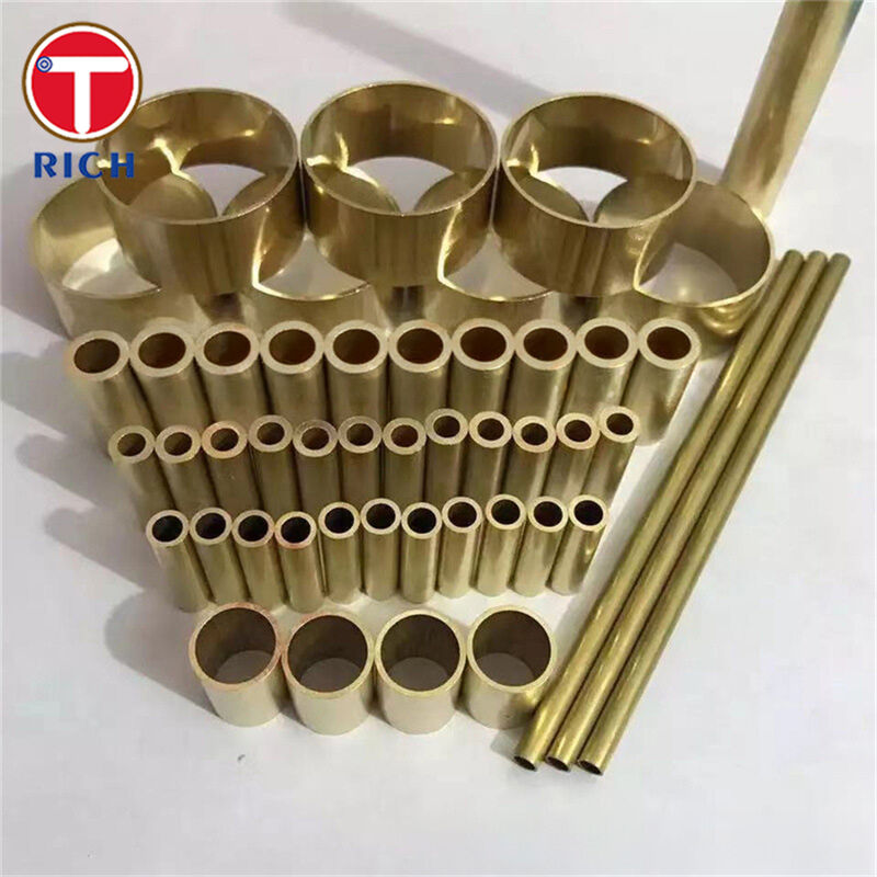 BFe10-1-1 naadloos koperen-nikkelcondensatorbuis met corrosiebestendigheid en duurzaamheid in zeewater voor efficiënte warmteoverdracht