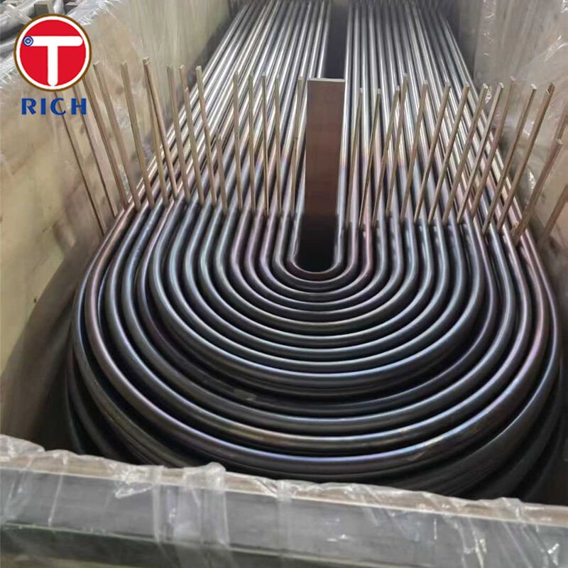 ASTM A179 A192 naadloze U-buigbuizen van koolstofstaal met drukdragende structuur en gecontroleerde U-buiggeometrie voor warmtewisselaars