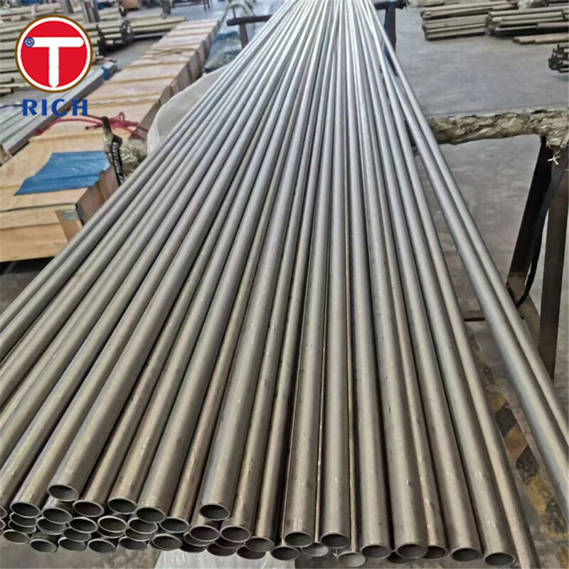 Koudgewalste ASTM B862 Grade 2 Titanium Warmtewisselaarbuis - Naadloos Corrosiebestendig UNS R50400