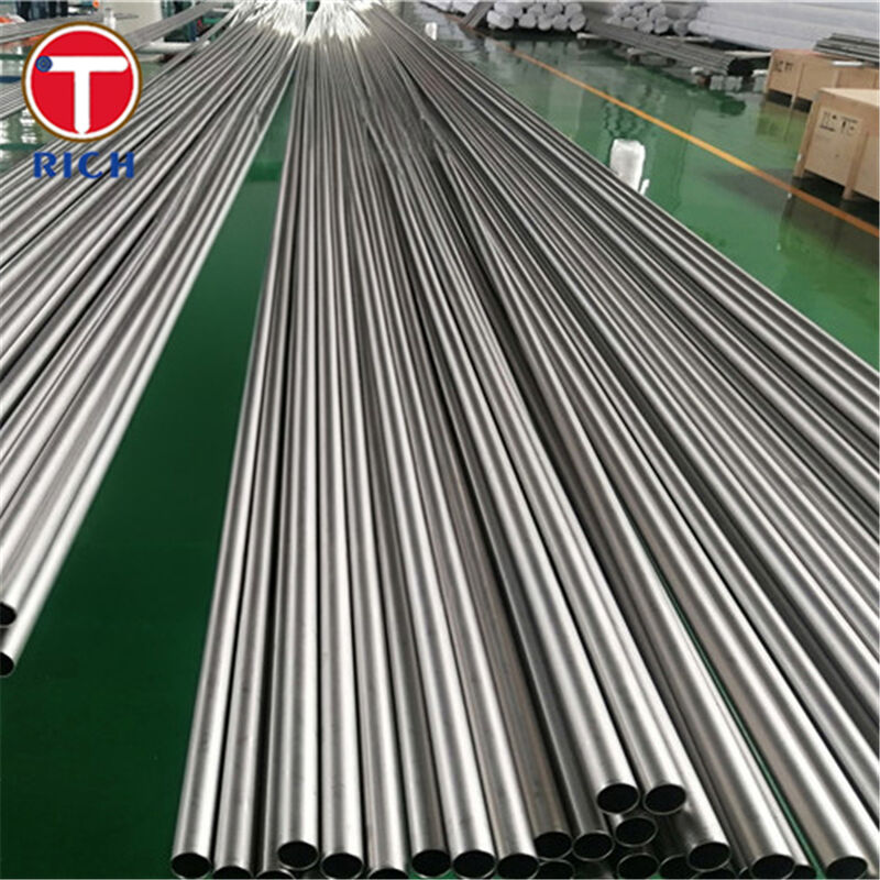 Koudgewalste ASTM B862 Grade 2 Titanium Warmtewisselaarbuis - Naadloos Corrosiebestendig UNS R50400