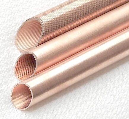 Goede prijs. C12200 Binnen Gegroeft Koper 5.0mm Warmtewisselaarbuizen online