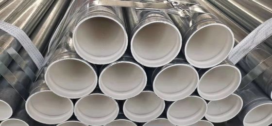 Goede prijs. De gegalvaniseerde Pijp van het Gas Bestand Plastiek Met een laag bedekte Q235 Staal online